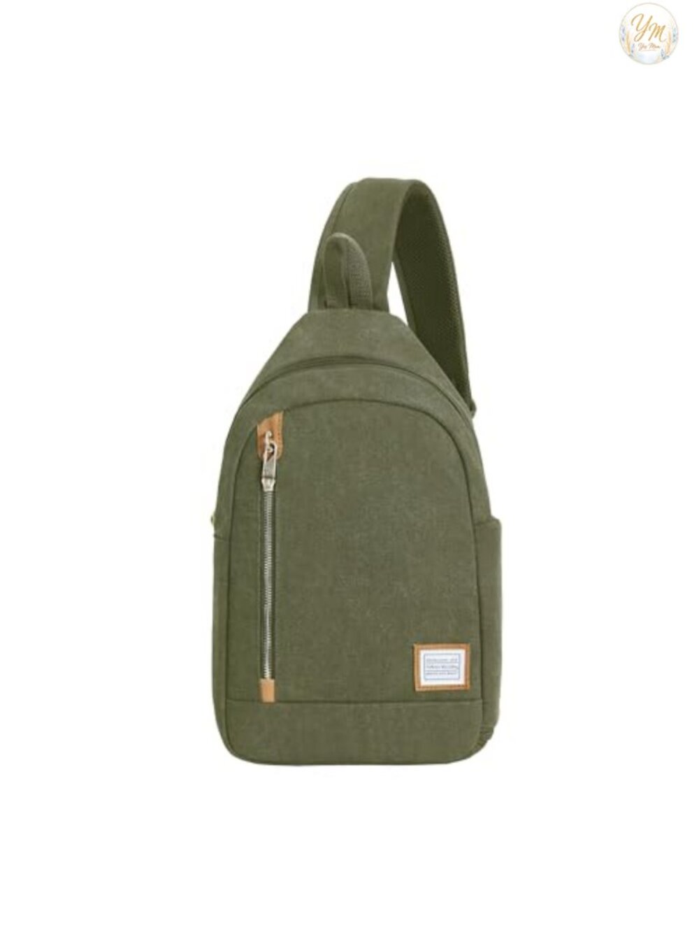 Anti-Theft Sling Bag with RFID Blocking Canvas Travel Crossbody